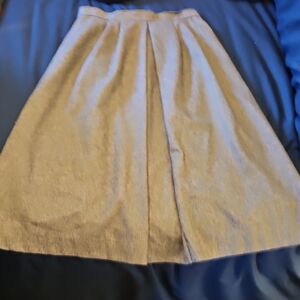 Elegant Vintage Gray Women's Skirt